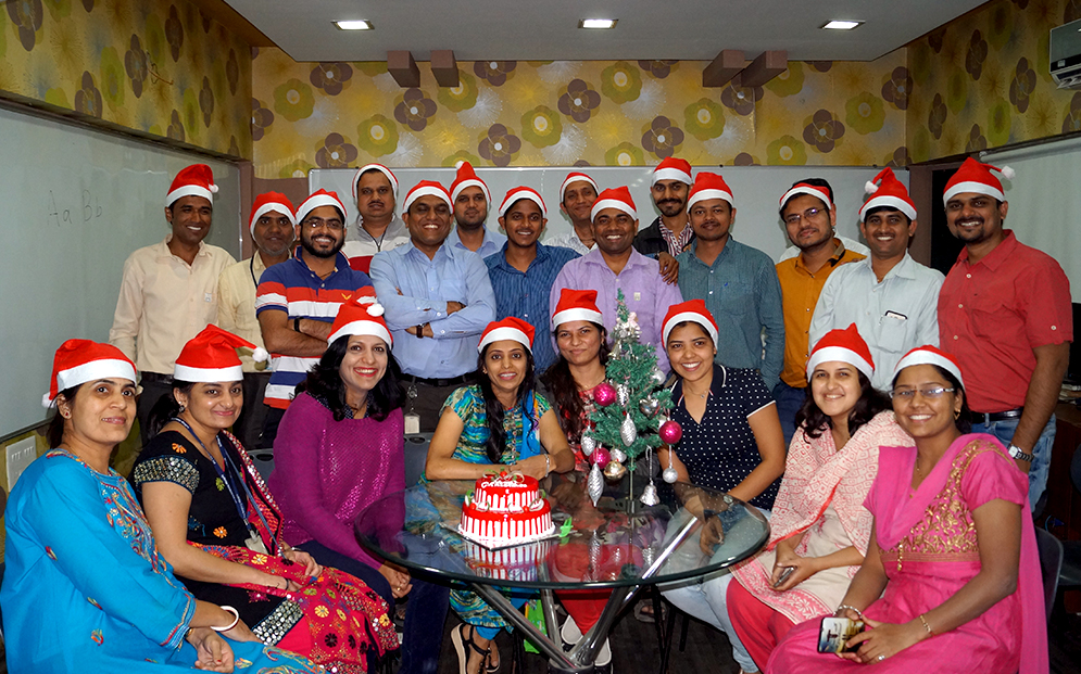 X'MAS PARTY AT INFOBRIDGE SOLUTIONS, INDIA