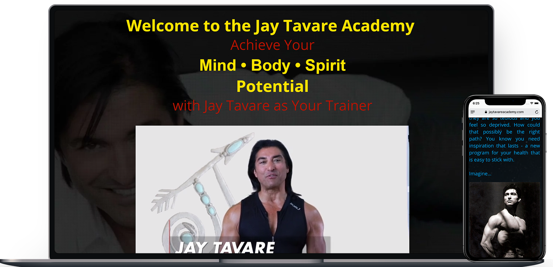 Online Training Academy launched by InfoBridge for the Hollywood Actor and Trainer, Jay Tavare.