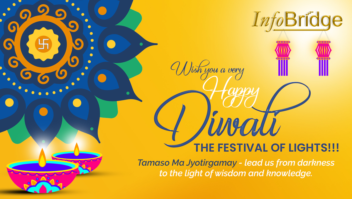 Wish you a VERY HAPPY DIWALI - THE FESTIVAL OF LIGHTS!!!